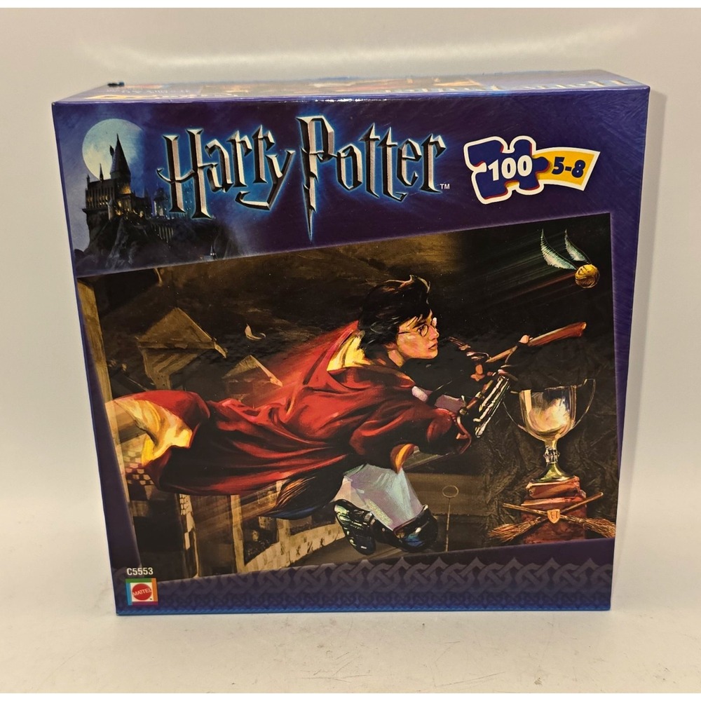 Mattel Harry Potter 100pc Interlocking Cardboard Jigsaw Puzzle Age 5-8 C5553